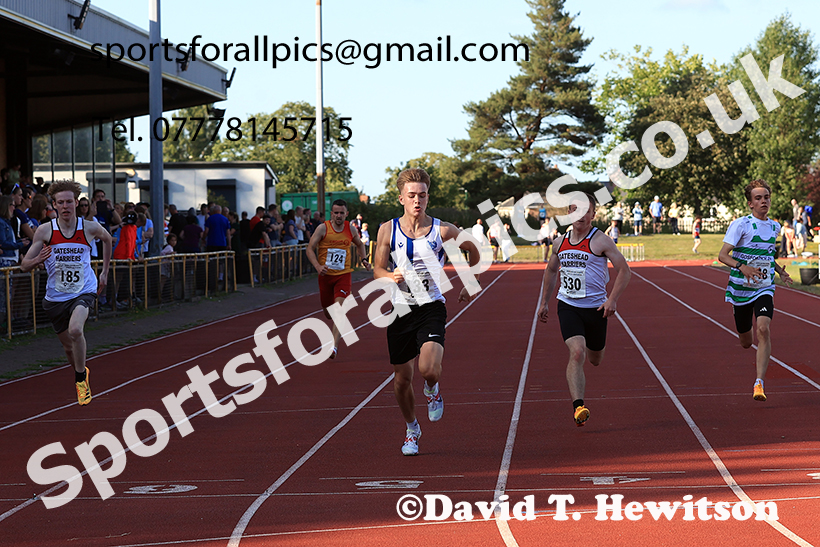 200 metres, 2025 NEGP No 4, Monkton. Photo: David T. Hewitson/Sports for All Pics